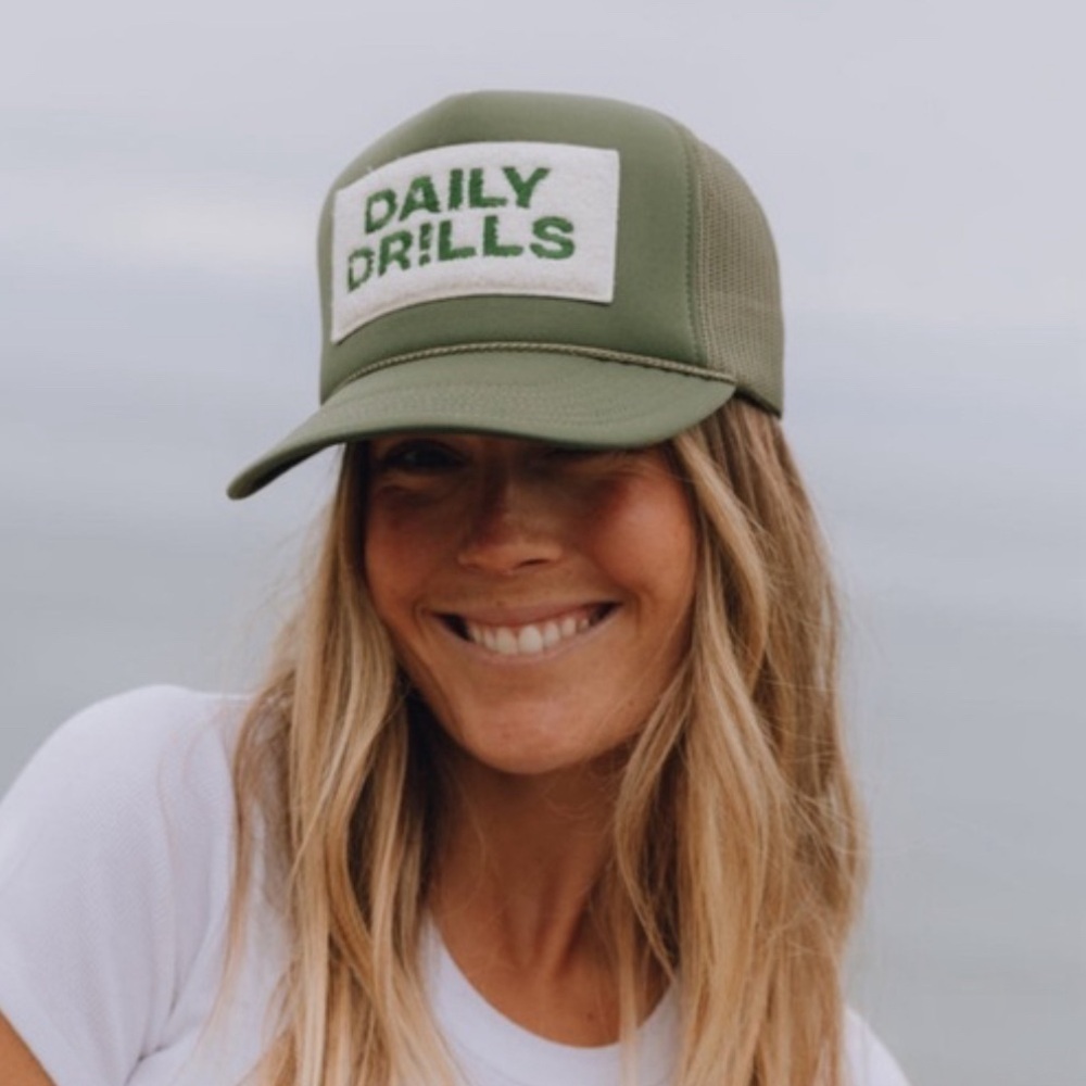Daily drills trucker hat